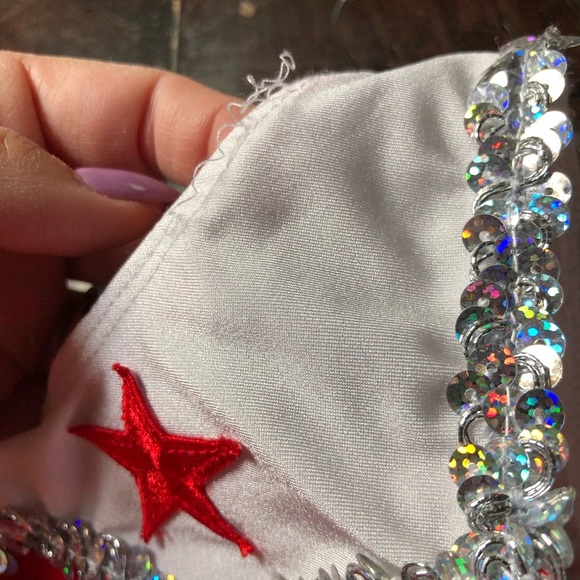 Sequins & Stars Child’s Leotard & Scrunchie 🤩 K1 - Picture 4 of 9